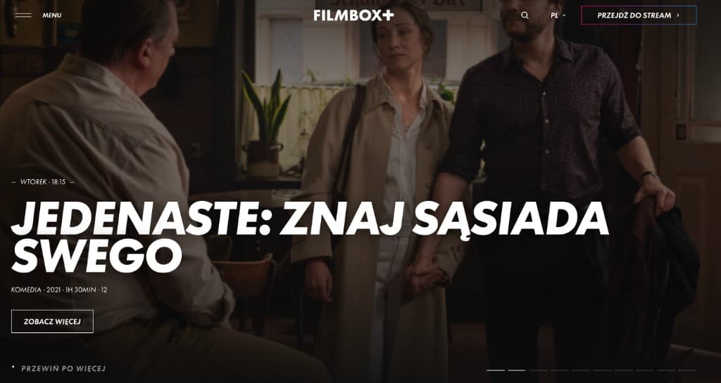 FilmBox+ — wielorynkowa platforma streamingowa