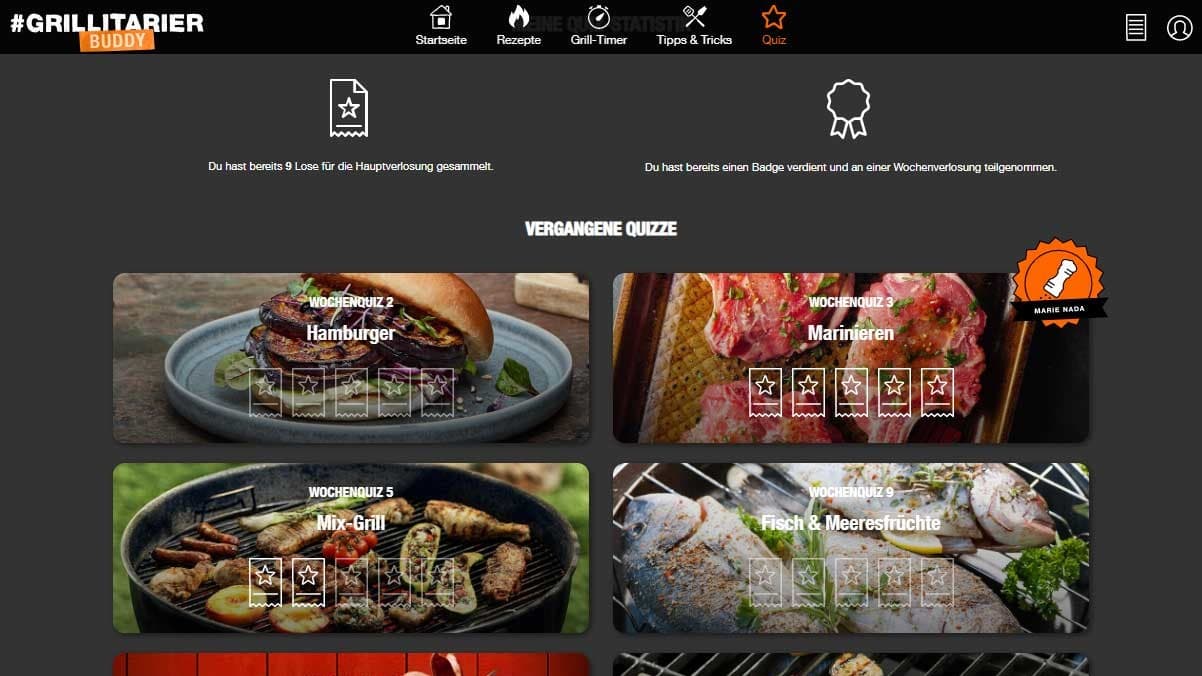 Migros Grillitarier Buddy — aplikacja sezonu grillowego
