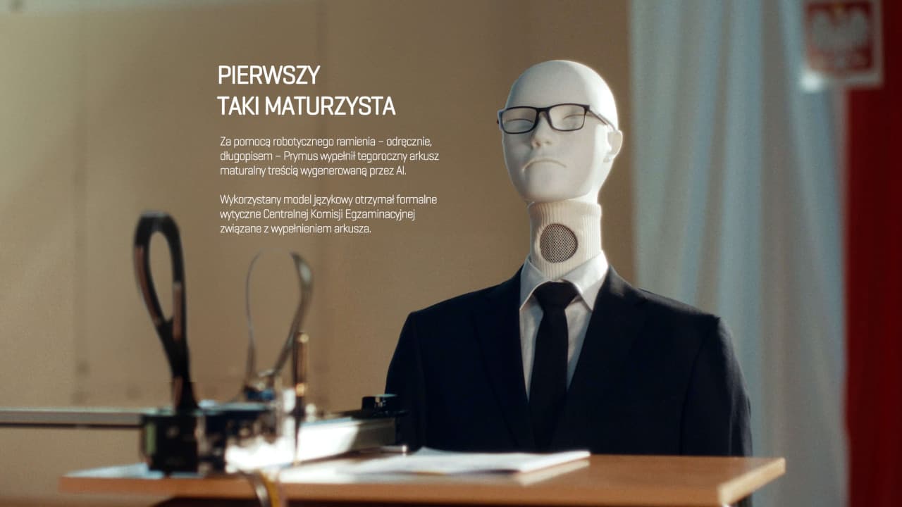 Prymus — kampania edukacyjna AI dla maturzystów